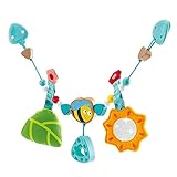Hape E0021 - Kinderwagenkette 'Hummelchen', einfache Befestigung, mit Glocke, ab Geburt