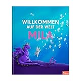 Librio | Willkommen auf der Welt – Personalisiertes Babybuch – 28 Seiten | Angepasste Baby- und Elternfiguren | Qualitätsformat in mehreren Sprachen