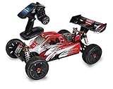 Carson Modellsport Modellauto Nitro Allradantrieb 2,4GHz 500204031 Buggy Virus 4.0 1:8 V21 – RC Verbrenner, 1.9 PS, 4WD, bis zu 65 km/h schnell, Offroad, RTR, 2.4 GHz, ferngesteuertes Auto, Mehrfarbig
