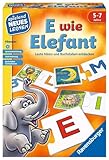 Ravensburger 24951 - E wie Elefant - Spielen und Lernen für Kinder, Lernspiel für Kinder von 5-7 Jahren, Spielend Neues Lernen für 1-4 Spieler