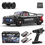 HYPER GO 14301 1/14 Brushless RC Drift Car mit Gyro, Maximal 62 Km/h schnelle Erwachsene, 4WD All-Road Street Bash Rennauto Ferngesteuert, Elektro Auto Kompatibel mit 3S Lipo