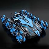 Ferngesteuertes Auto ab 4 5 6 8 10 Jahre, RC Auto mit Fernbedienung, RC Drift Car im Maßstab 1:16 mit Sprühnebel-LED-Leuchten, 2,4 GHz Ferngesteuerte Autos Spielzeug ab 4 5 6 7 8 9 Jahre Junge Mädchen