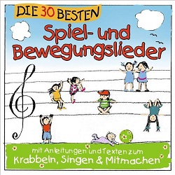 Kinderlieder CD - Spiel- und Bewegungslieder
